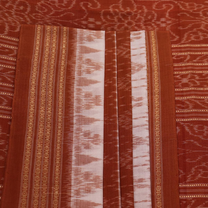 Handloom Sambalpuri Cotton Ikkat Saree Handloom Saree_Sambalpuri Cotton Priyadarshini Handloom