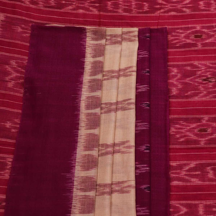 Handloom Sambalpuri Cotton Ikkat Saree Handloom Saree_Sambalpuri Cotton Priyadarshini Handloom