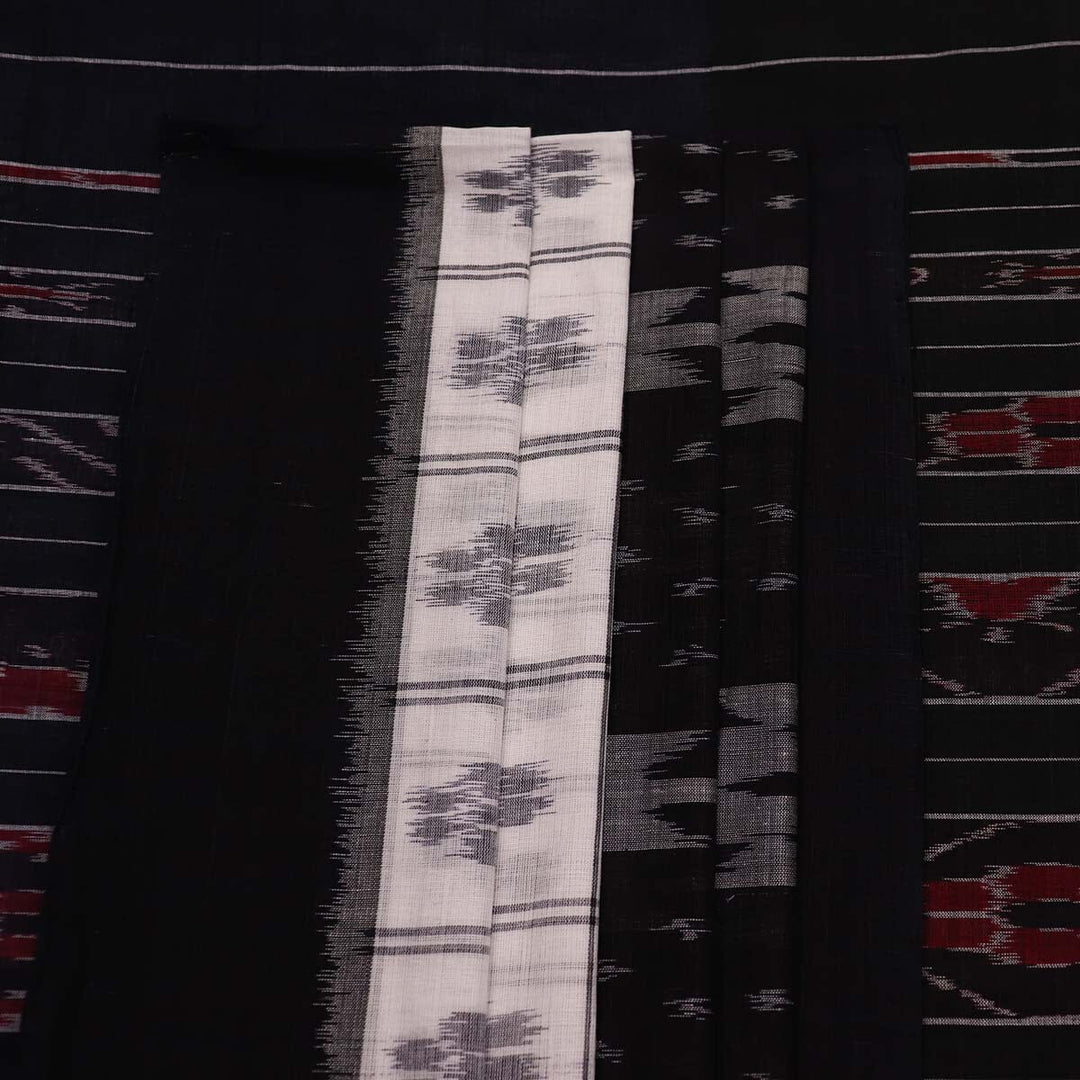 Handloom Sambalpuri Cotton Ikkat Saree Handloom Saree_Sambalpuri Cotton Priyadarshini Handloom