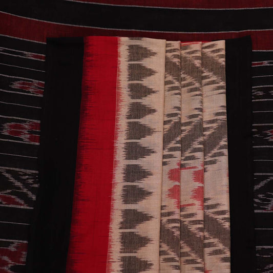 Handloom Sambalpuri Cotton Ikkat Saree Handloom Saree_Sambalpuri Cotton Priyadarshini Handloom