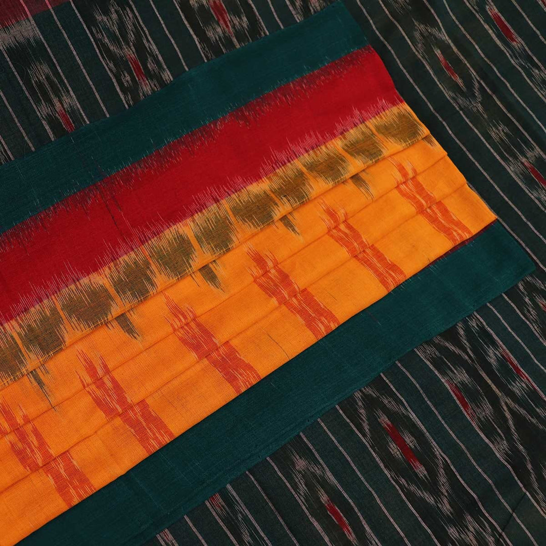 Handloom Sambalpuri Cotton Ikkat Saree Handloom Saree_Sambalpuri Cotton Priyadarshini Handloom