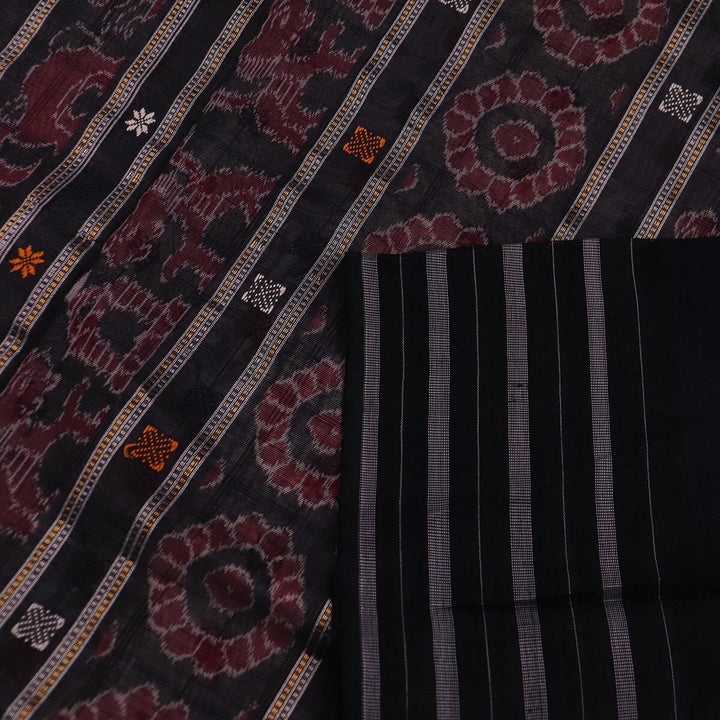 Handloom Sambalpuri Cotton Ikkat Saree Handloom Saree_Sambalpuri Cotton Priyadarshini Handloom