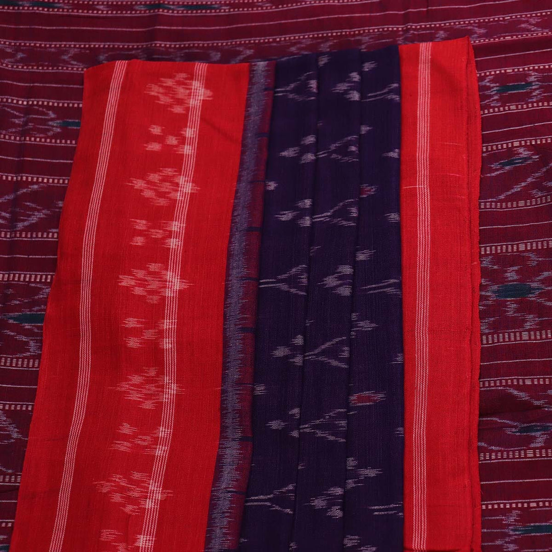 Handloom Sambalpuri Cotton Ikkat Saree Handloom Saree_Sambalpuri Cotton Priyadarshini Handloom