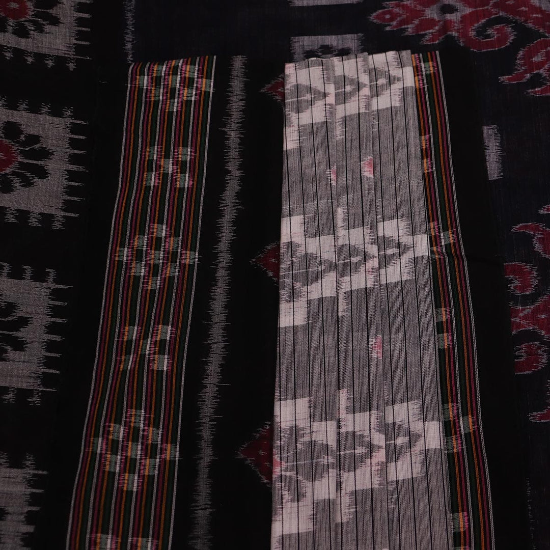 Handloom Sambalpuri Cotton Ikkat Saree Handloom Saree_Sambalpuri Cotton Priyadarshini Handloom