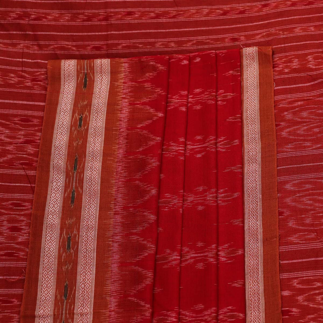 Handloom Sambalpuri Cotton Ikkat Saree Handloom Saree_Sambalpuri Cotton Priyadarshini Handloom