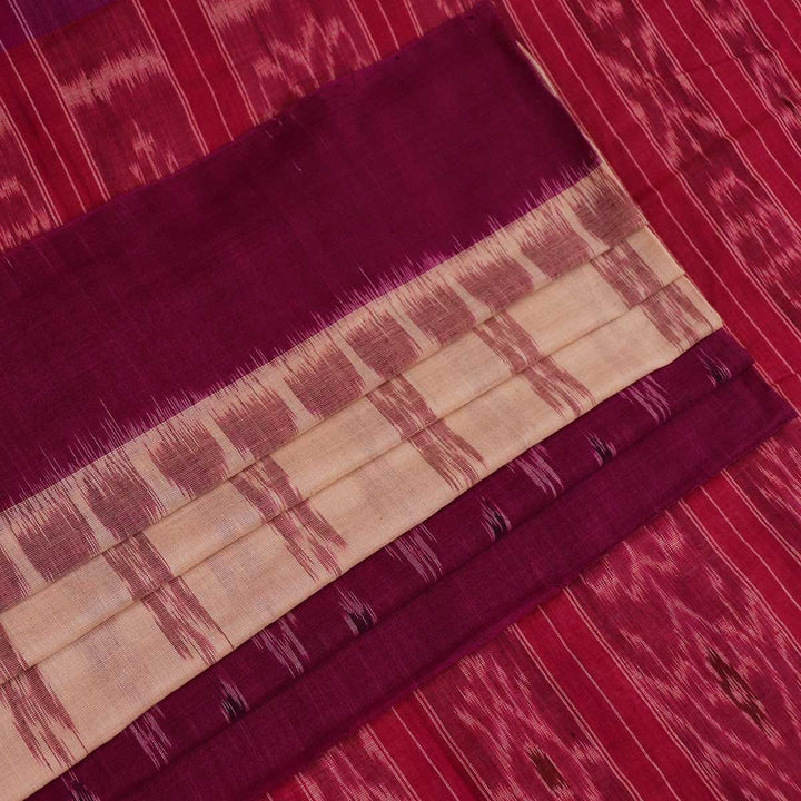 Handloom Sambalpuri Cotton Ikkat Saree Handloom Saree_Sambalpuri Cotton Priyadarshini Handloom