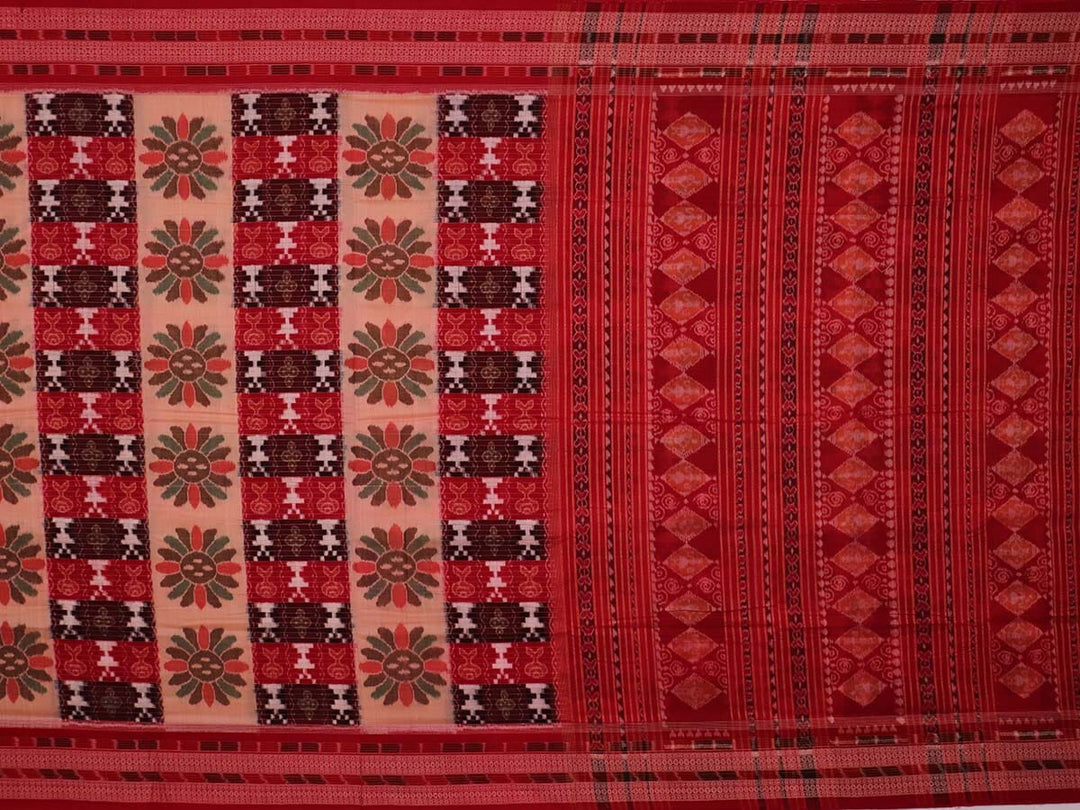 Handloom Sambalpuri Cotton Ikkat Saree Handloom Saree_Sambalpuri Cotton Priyadarshini Handloom