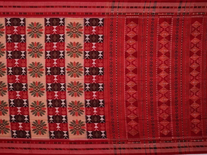 Handloom Sambalpuri Cotton Ikkat Saree Handloom Saree_Sambalpuri Cotton Priyadarshini Handloom