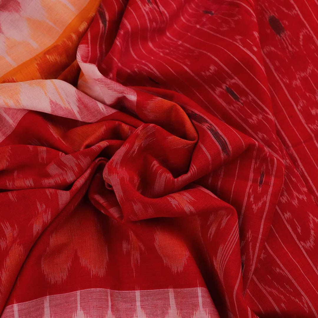Handloom Sambalpuri Cotton Ikkat Saree Handloom Saree_Sambalpuri Cotton Priyadarshini Handloom
