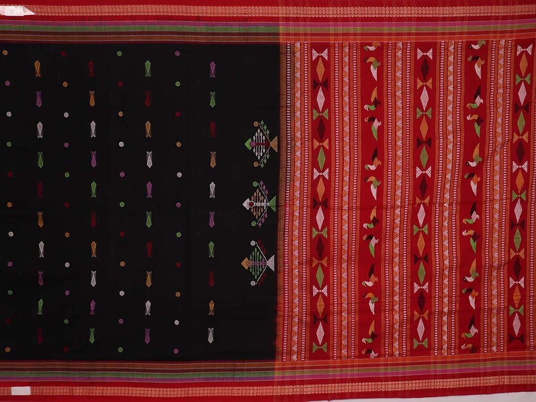 Handloom Sambalpuri Cotton Ikkat Saree Handloom Saree_Sambalpuri Cotton Priyadarshini Handloom