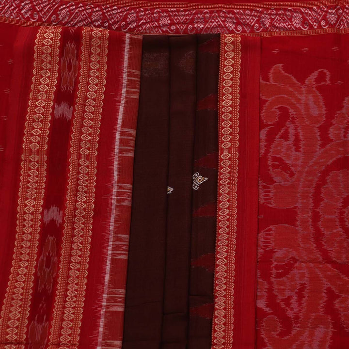 Handloom Sambalpuri Cotton Ikkat Saree Handloom Saree_Sambalpuri Cotton Priyadarshini Handloom