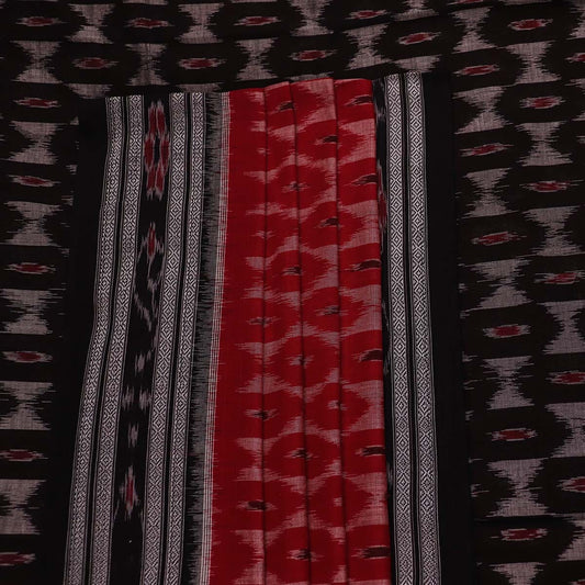 Handloom Sambalpuri Cotton Ikkat Saree Handloom Saree_Sambalpuri Cotton Priyadarshini Handloom