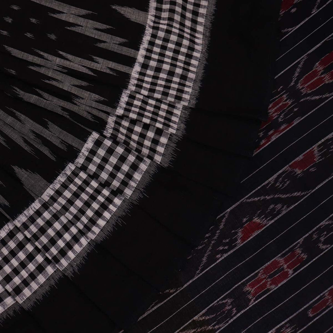 Handloom Sambalpuri Cotton Ikkat Saree Handloom Saree_Sambalpuri Cotton Priyadarshini Handloom