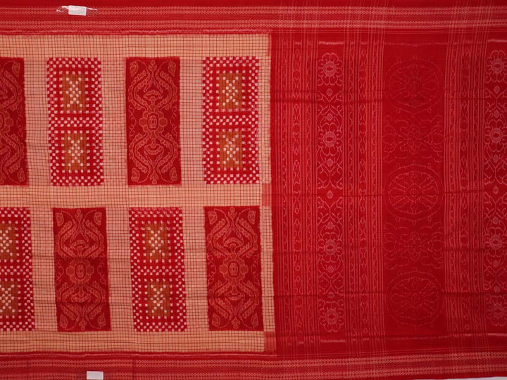 Handloom Sambalpuri Cotton Ikkat Saree Handloom Saree_Sambalpuri Cotton Priyadarshini Handloom