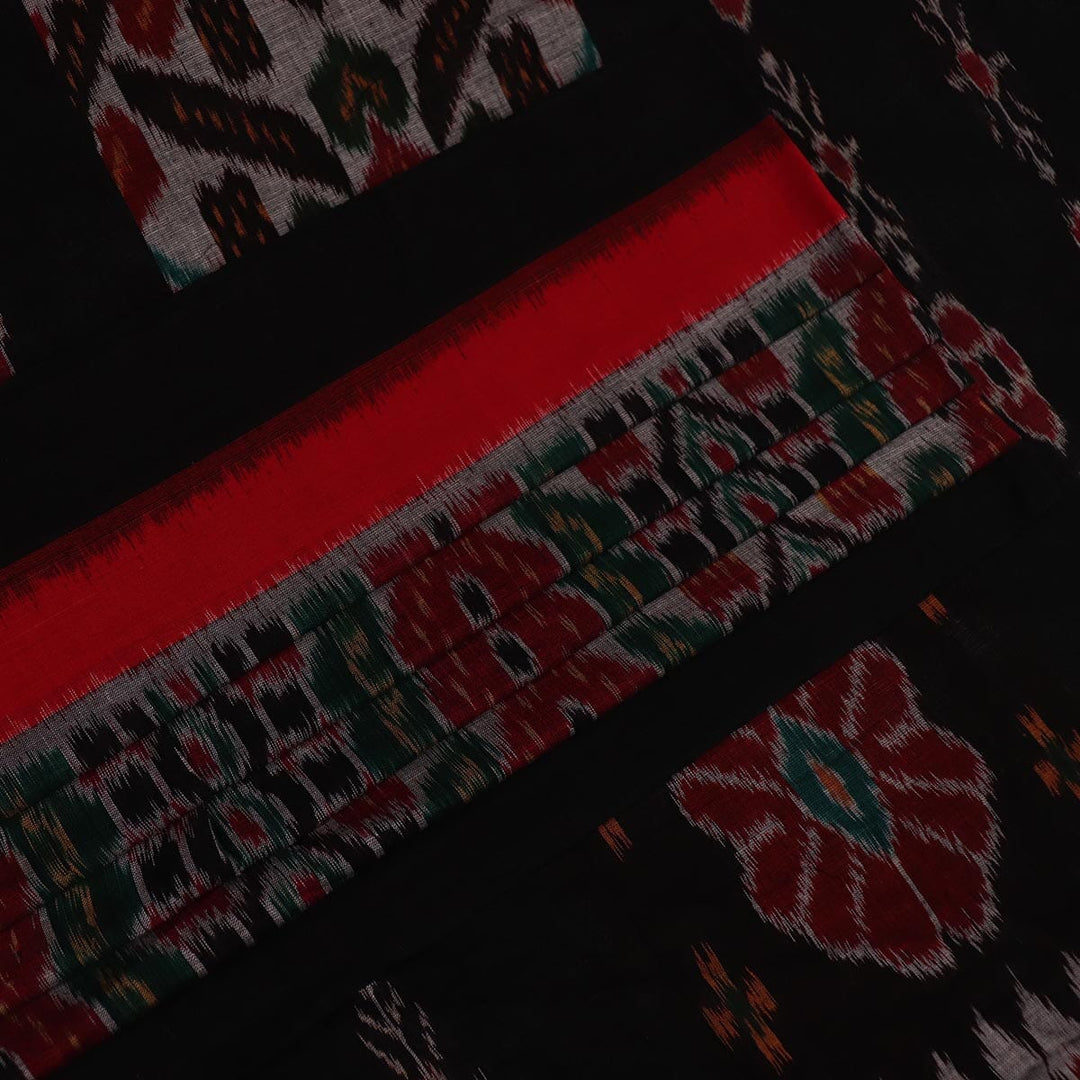 Handloom Sambalpuri Cotton Ikkat Saree Handloom Saree_Sambalpuri Cotton Priyadarshini Handloom