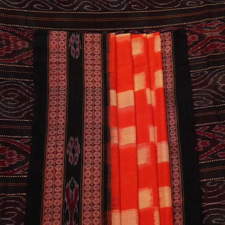 Handloom Sambalpuri Cotton Ikkat Saree Handloom Saree_Sambalpuri Cotton Priyadarshini Handloom