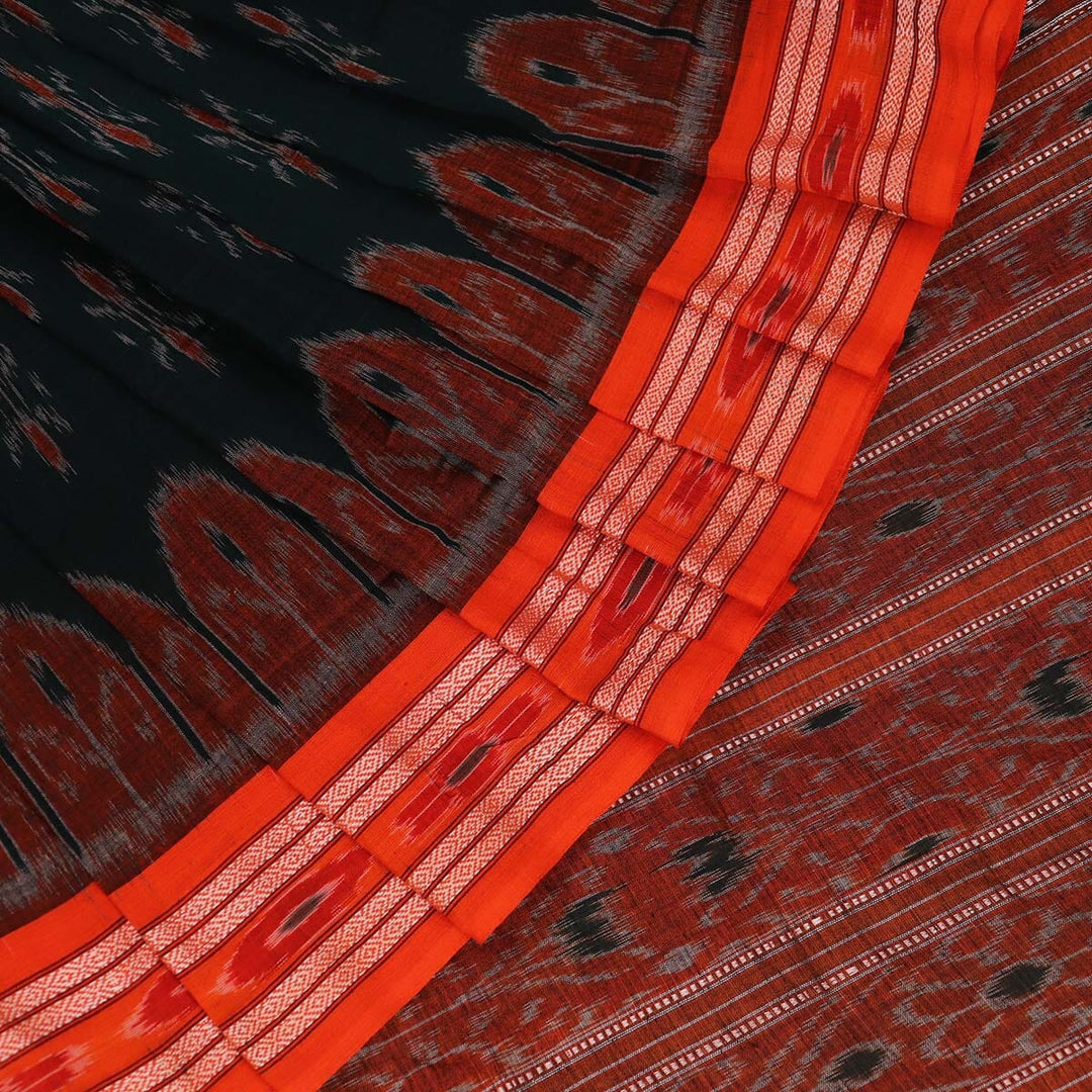 Handloom Sambalpuri Cotton Ikkat Saree Handloom Saree_Sambalpuri Cotton Priyadarshini Handloom