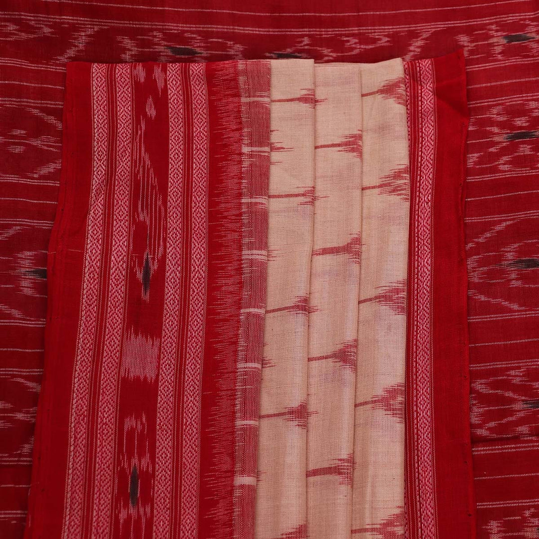 Handloom Sambalpuri Cotton Ikkat Saree Handloom Saree_Sambalpuri Cotton Priyadarshini Handloom