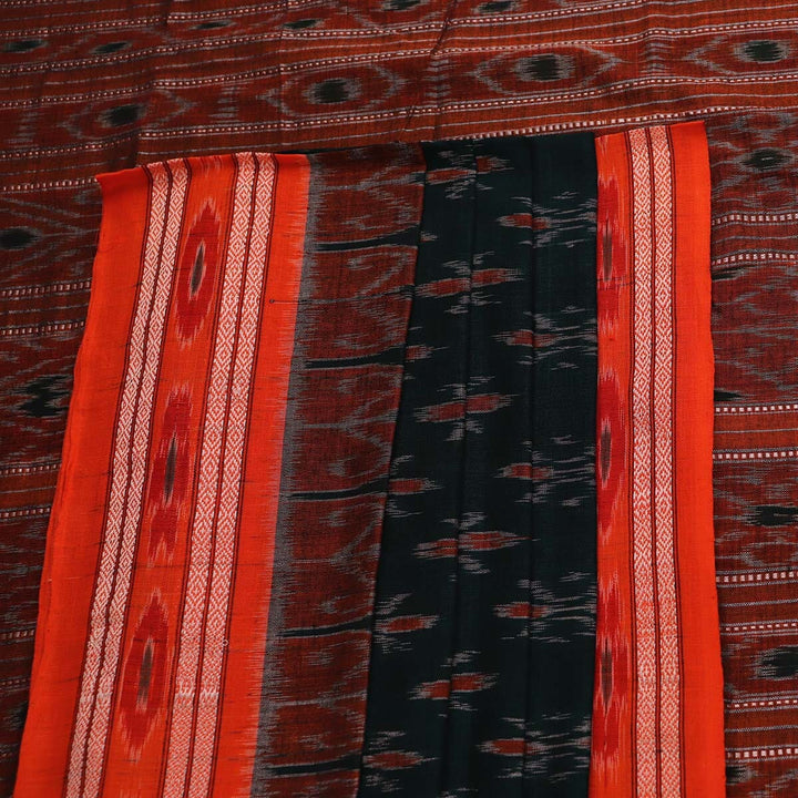 Handloom Sambalpuri Cotton Ikkat Saree Handloom Saree_Sambalpuri Cotton Priyadarshini Handloom