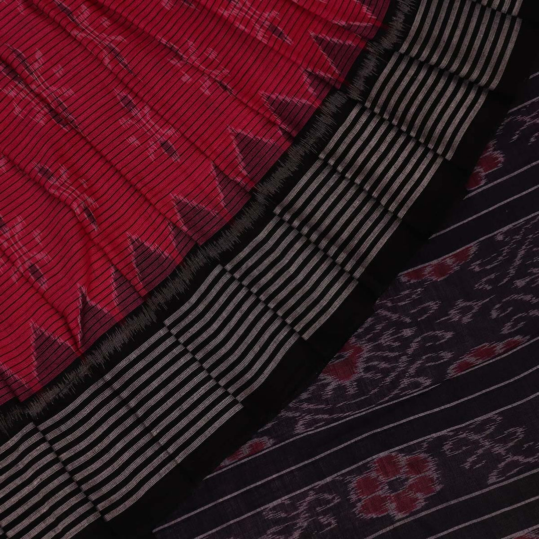 Handloom Sambalpuri Cotton Ikkat Saree Handloom Saree_Sambalpuri Cotton Priyadarshini Handloom