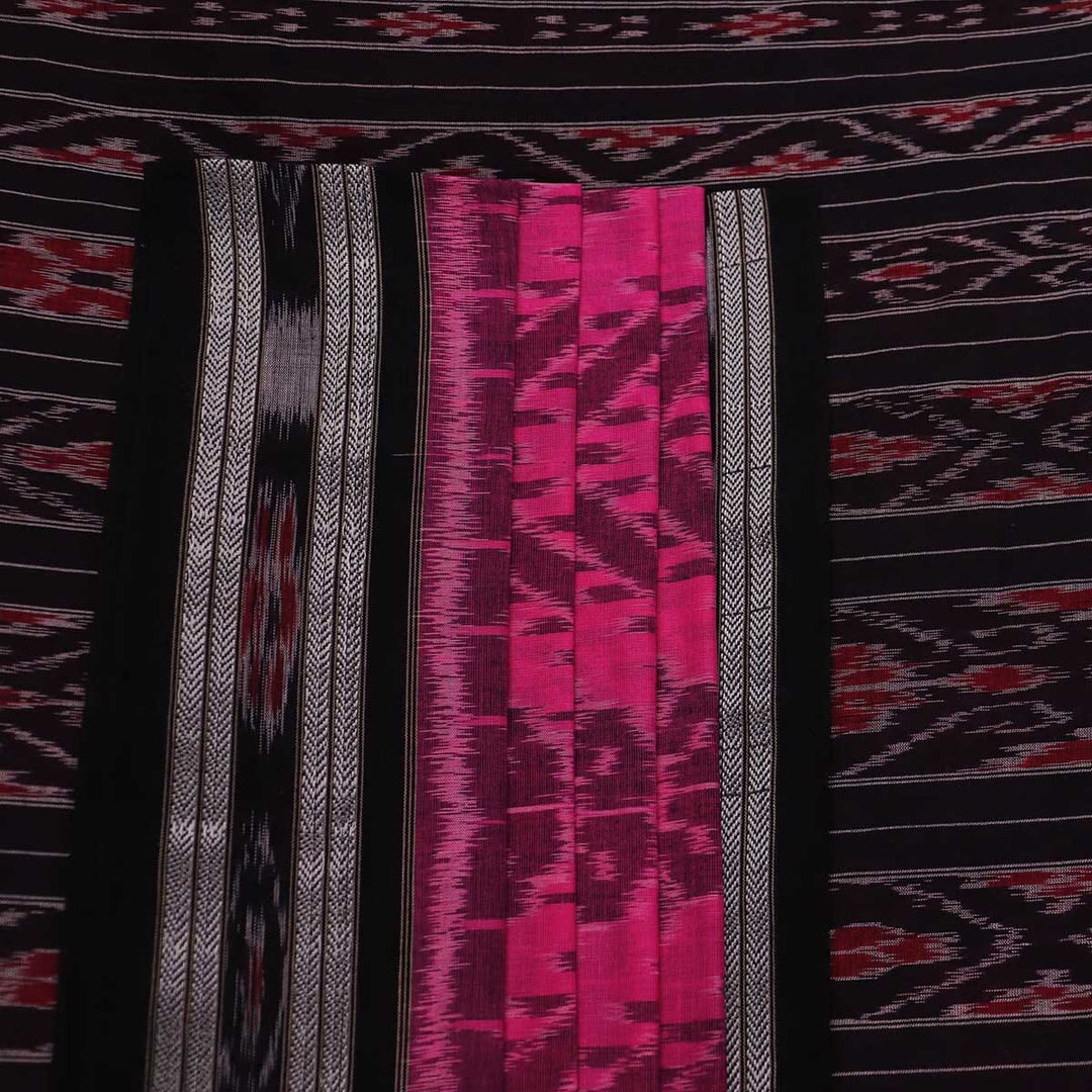 Handloom Sambalpuri Cotton Ikkat Saree Handloom Saree_Sambalpuri Cotton Priyadarshini Handloom