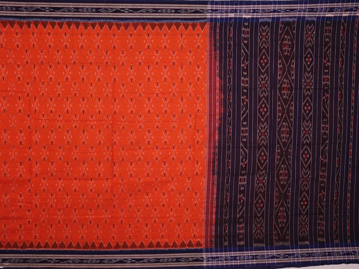 Handloom Sambalpuri Cotton Ikkat Saree Handloom Saree_Sambalpuri Cotton Priyadarshini Handloom