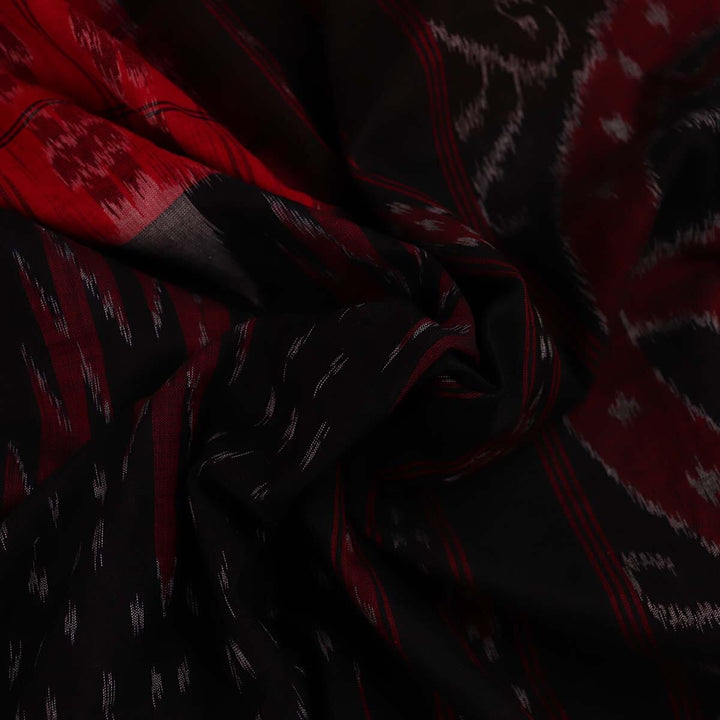 Handloom Sambalpuri Cotton Ikkat Saree Handloom Saree_Sambalpuri Cotton Priyadarshini Handloom