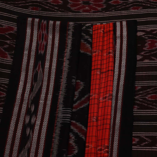 Handloom Sambalpuri Cotton Ikkat Saree Handloom Saree_Sambalpuri Cotton Priyadarshini Handloom