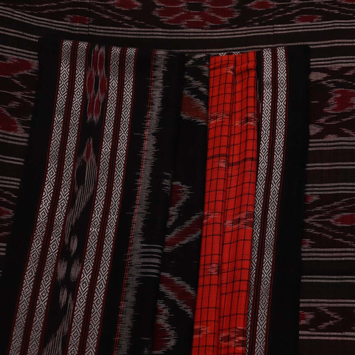 Handloom Sambalpuri Cotton Ikkat Saree Handloom Saree_Sambalpuri Cotton Priyadarshini Handloom