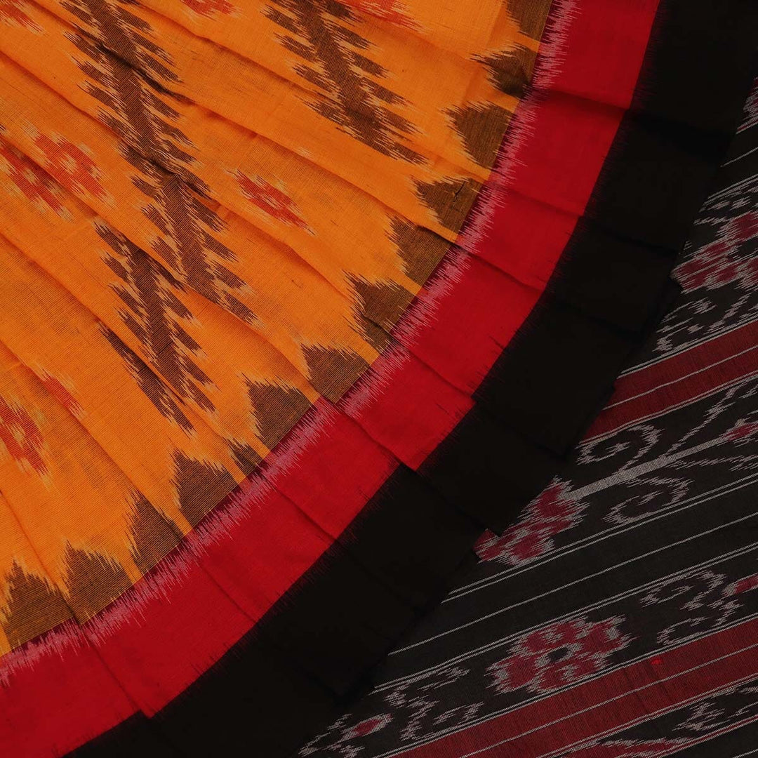 Handloom Sambalpuri Cotton Ikkat Saree Handloom Saree_Sambalpuri Cotton Priyadarshini Handloom