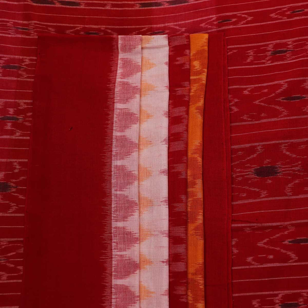 Handloom Sambalpuri Cotton Ikkat Saree Handloom Saree_Sambalpuri Cotton Priyadarshini Handloom