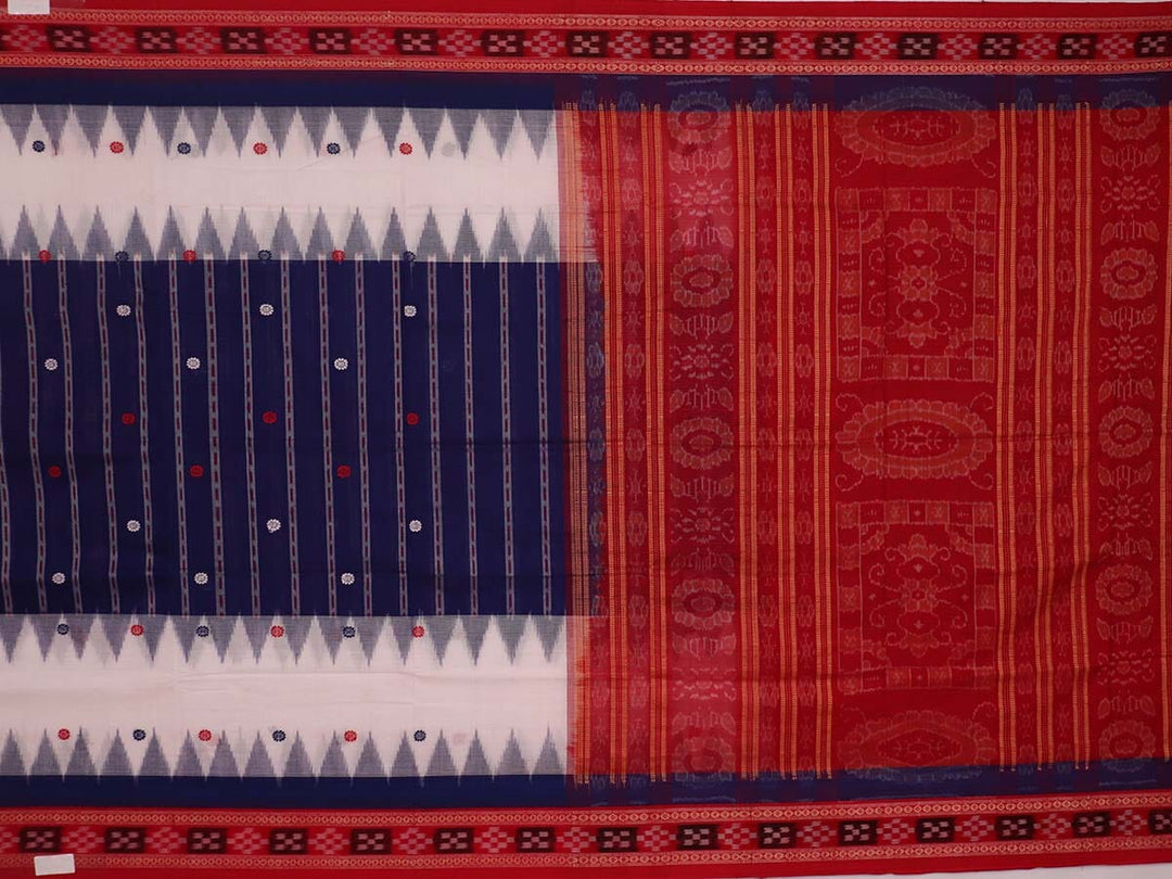 Handloom Sambalpuri Cotton Ikkat Saree Handloom Saree_Sambalpuri Cotton Priyadarshini Handloom