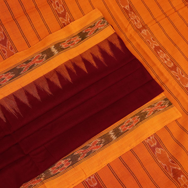 Handloom Sambalpuri Cotton Ikkat Saree Handloom Saree_Sambalpuri Cotton Priyadarshini Handloom