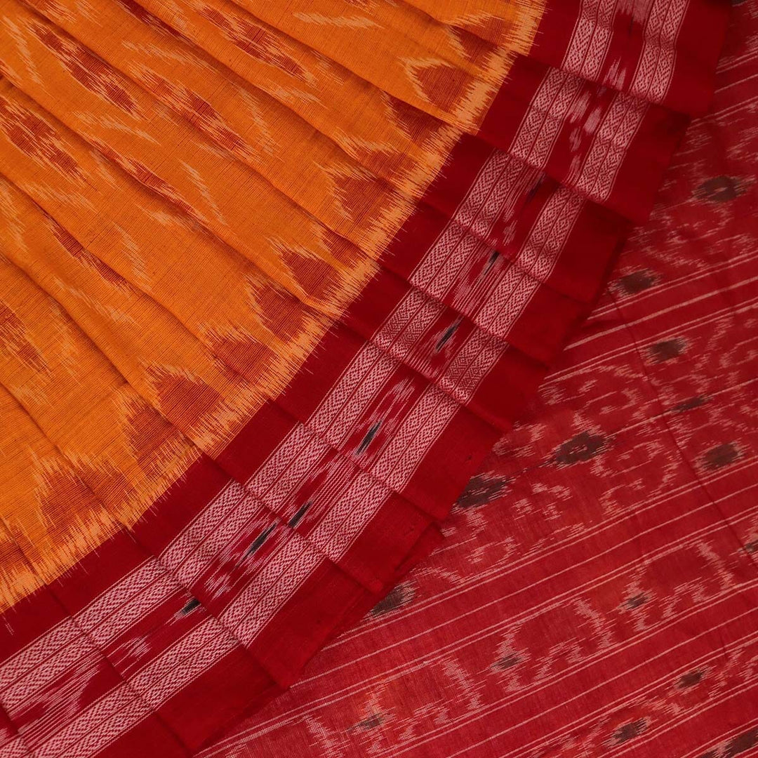 Handloom Sambalpuri Cotton Ikkat Saree Handloom Saree_Sambalpuri Cotton Priyadarshini Handloom