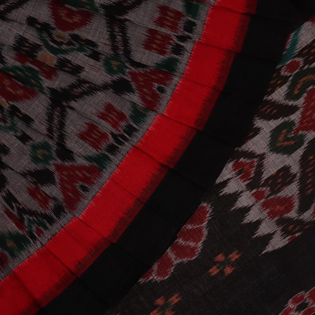 Handloom Sambalpuri Cotton Ikkat Saree Handloom Saree_Sambalpuri Cotton Priyadarshini Handloom