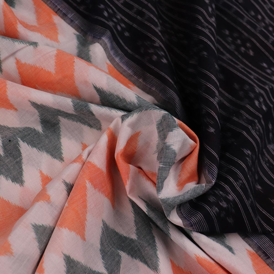 Handloom Sambalpuri Cotton Ikkat Saree Handloom Saree_Sambalpuri Cotton Priyadarshini Handloom