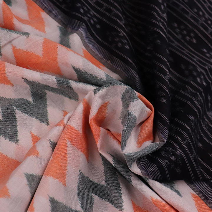 Handloom Sambalpuri Cotton Ikkat Saree Handloom Saree_Sambalpuri Cotton Priyadarshini Handloom