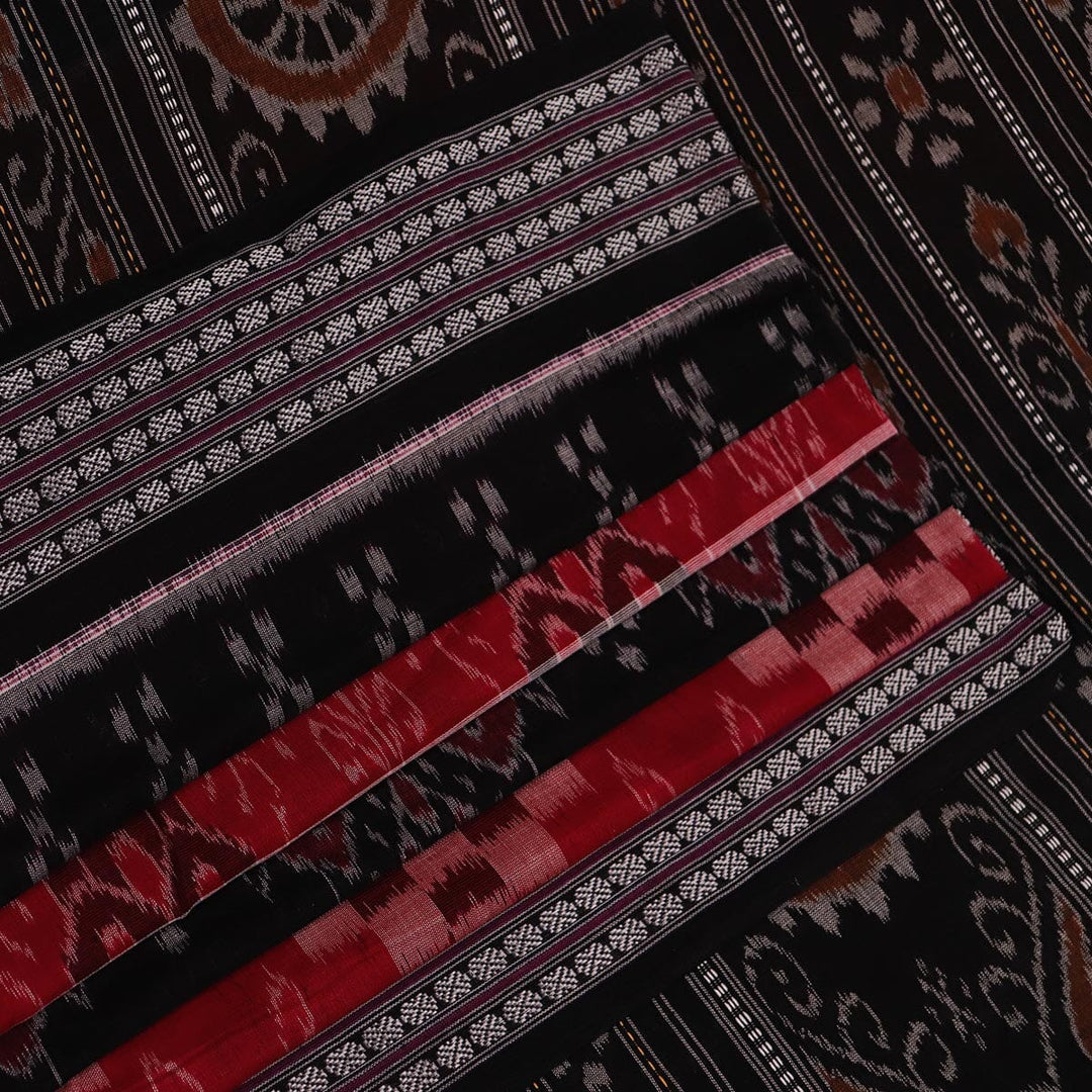 Handloom Sambalpuri Cotton Ikkat Saree Handloom Saree_Sambalpuri Cotton Priyadarshini Handloom