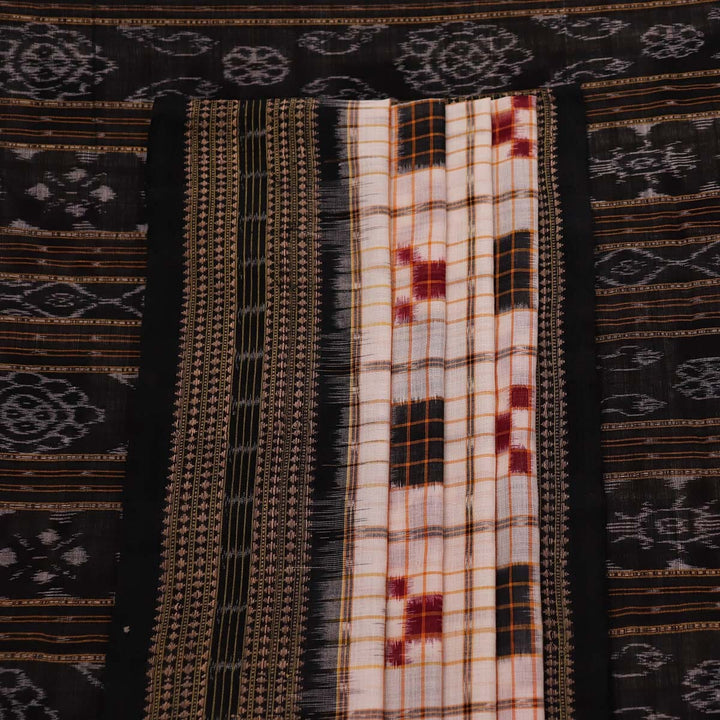 Handloom Sambalpuri Cotton Ikkat Saree Handloom Saree_Sambalpuri Cotton Priyadarshini Handloom