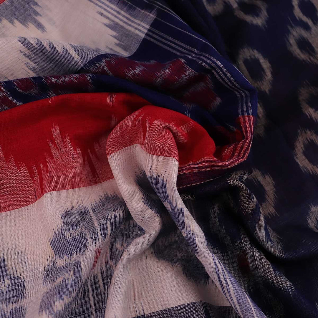 Handloom Sambalpuri Cotton Ikkat Saree Handloom Saree_Sambalpuri Cotton Priyadarshini Handloom