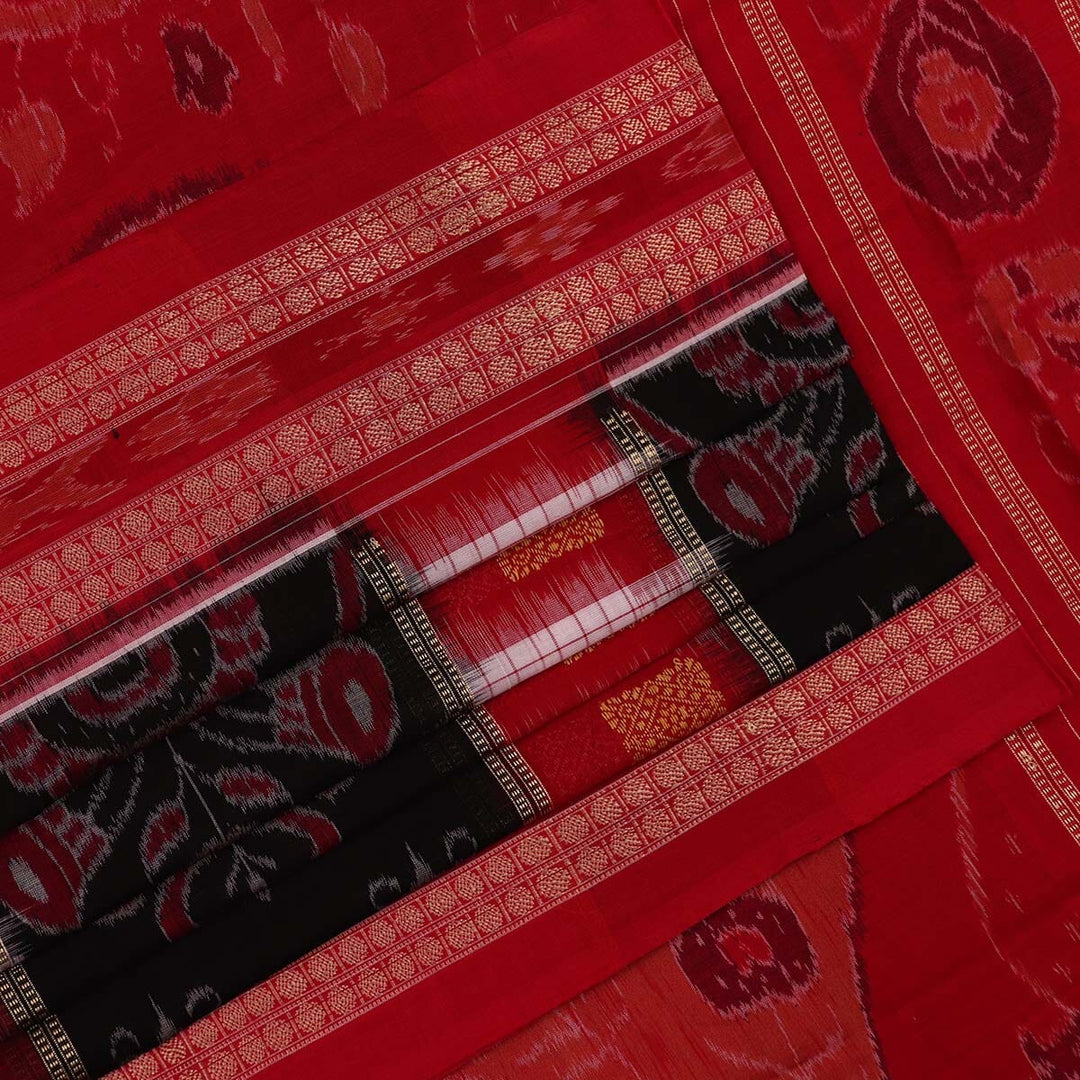 Handloom Sambalpuri Cotton Ikkat Saree Handloom Saree_Sambalpuri Cotton Priyadarshini Handloom
