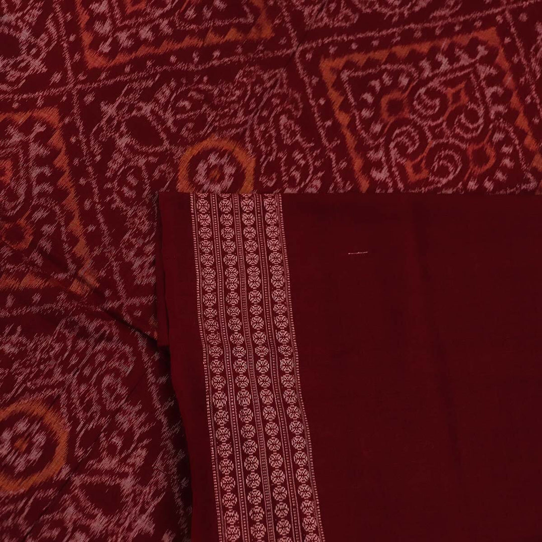 Handloom Sambalpuri Cotton Ikkat Saree Handloom Saree_Sambalpuri Cotton Priyadarshini Handloom