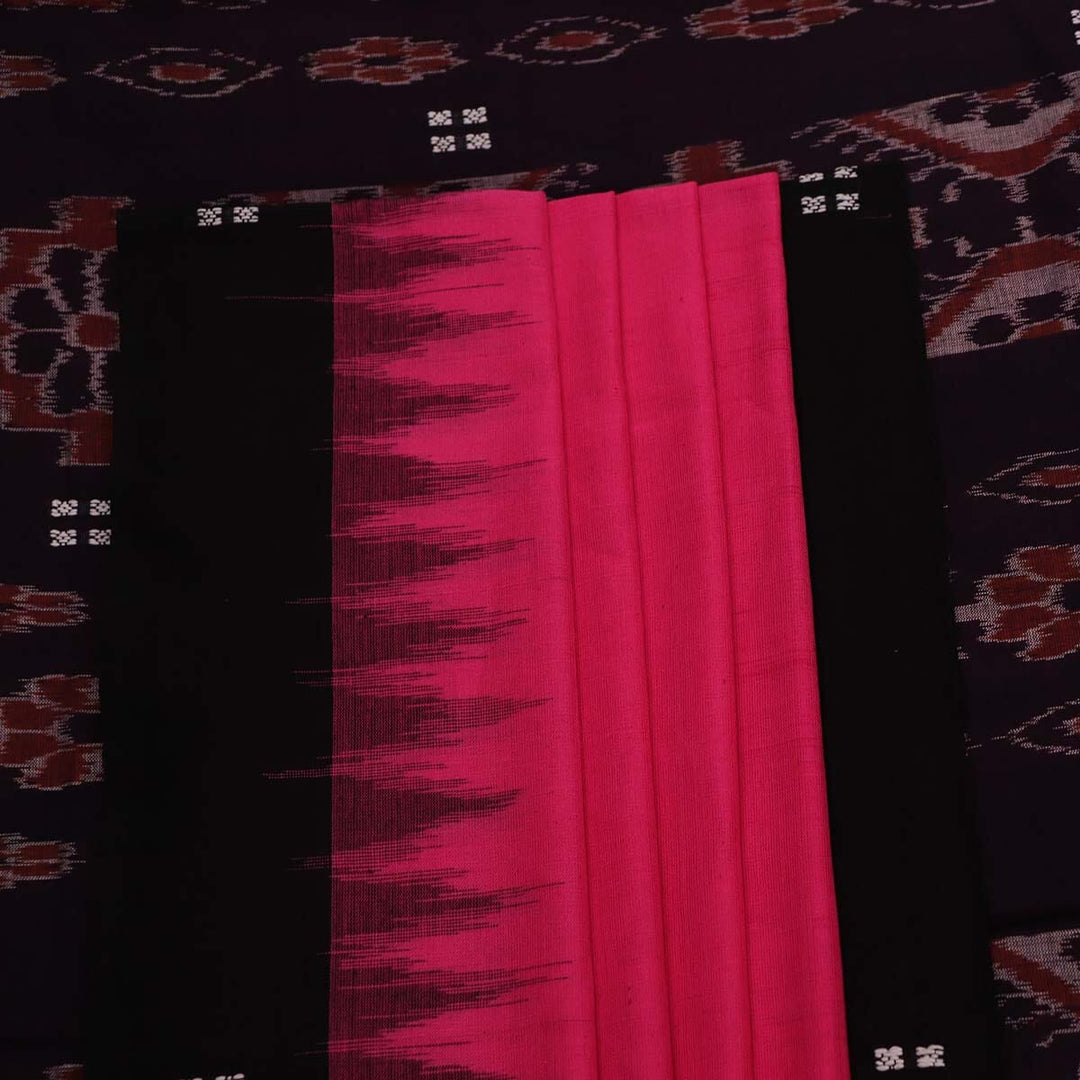 Handloom Sambalpuri Cotton Ikkat Saree Handloom Saree_Sambalpuri Cotton Priyadarshini Handloom