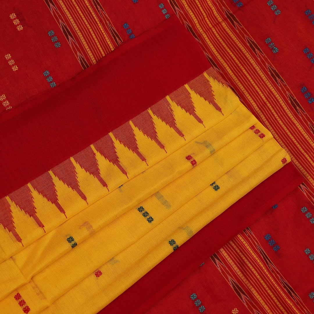 Handloom Sambalpuri Cotton Ikkat Saree Handloom Saree_Sambalpuri Cotton Priyadarshini Handloom