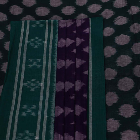 Handloom Sambalpuri Cotton Ikkat Saree Handloom Saree_Sambalpuri Cotton Priyadarshini Handloom