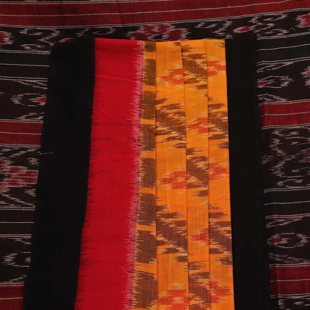 Handloom Sambalpuri Cotton Ikkat Saree Handloom Saree_Sambalpuri Cotton Priyadarshini Handloom