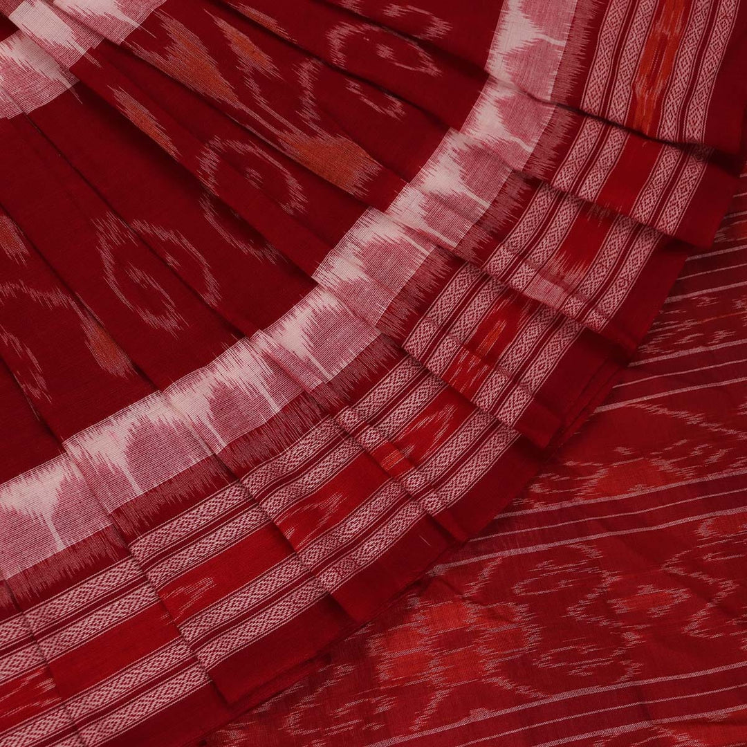Handloom Sambalpuri Cotton Ikkat Saree Handloom Saree_Sambalpuri Cotton Priyadarshini Handloom