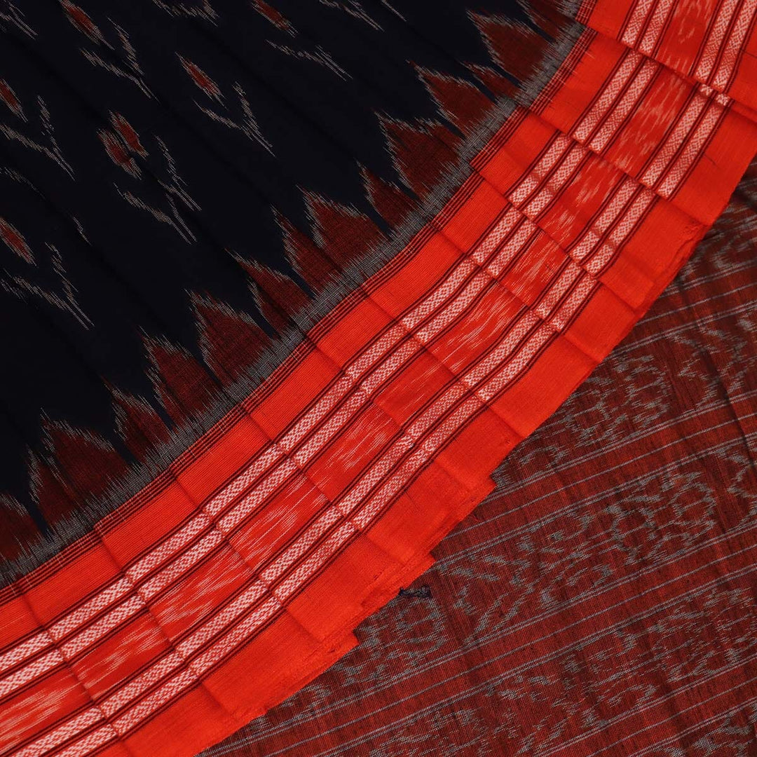 Handloom Sambalpuri Cotton Ikkat Saree Handloom Saree_Sambalpuri Cotton Priyadarshini Handloom