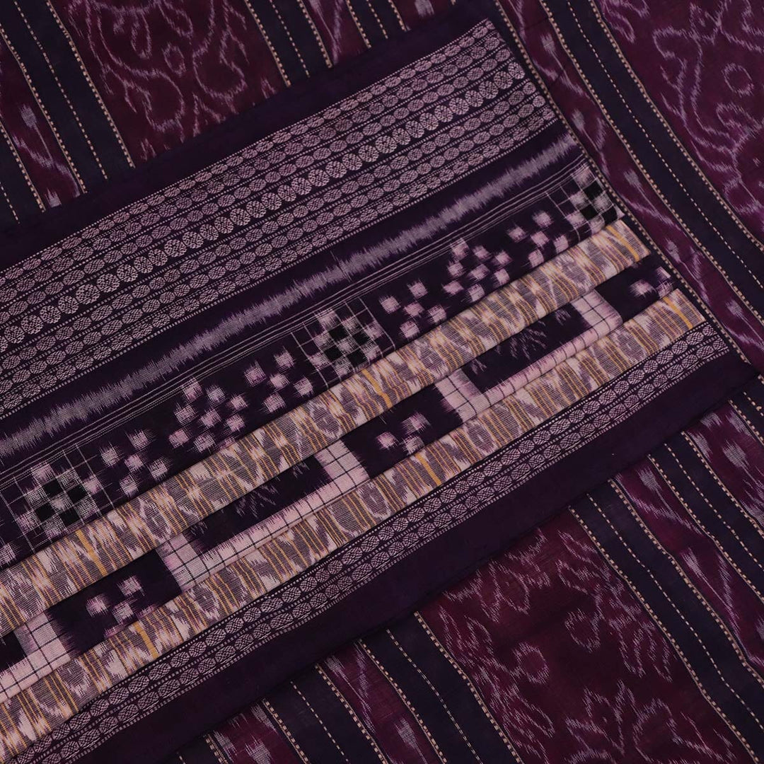 Handloom Sambalpuri Cotton Ikkat Saree Handloom Saree_Sambalpuri Cotton Priyadarshini Handloom