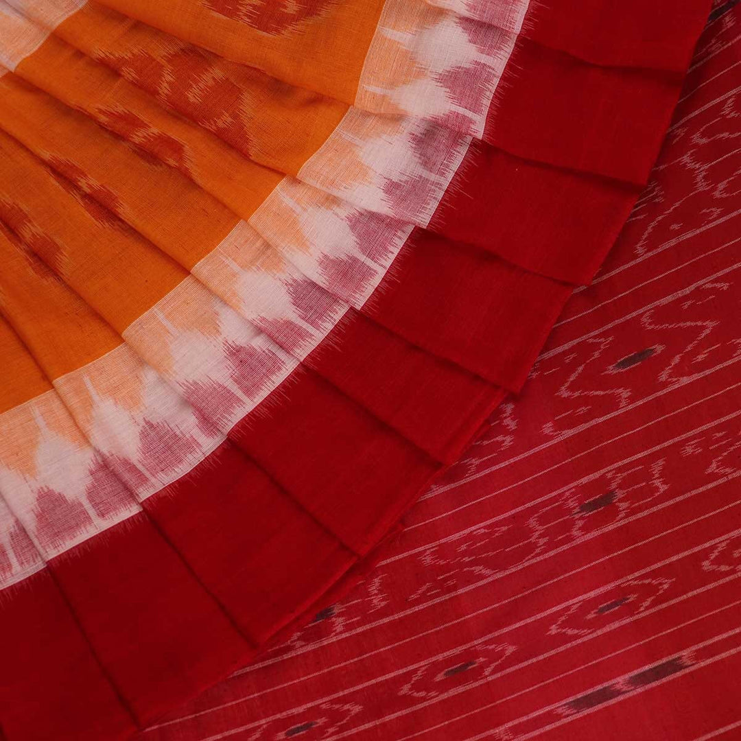 Handloom Sambalpuri Cotton Ikkat Saree Handloom Saree_Sambalpuri Cotton Priyadarshini Handloom